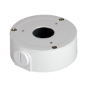 Anschlussbox - Für Dome-Kameras - Geeignet für den Außenbereich - Decken- oder Wandinstallation - Aluminium und galvanisch verzi