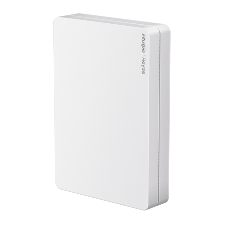 Reyee - Wi-Fi Omnidirektionaler Wand-AP 6 - Frequenz 2.4 und 5 GHz / 160MHz Kanalbreite - WiFi-Übertragungsrate bis zu 3000 M