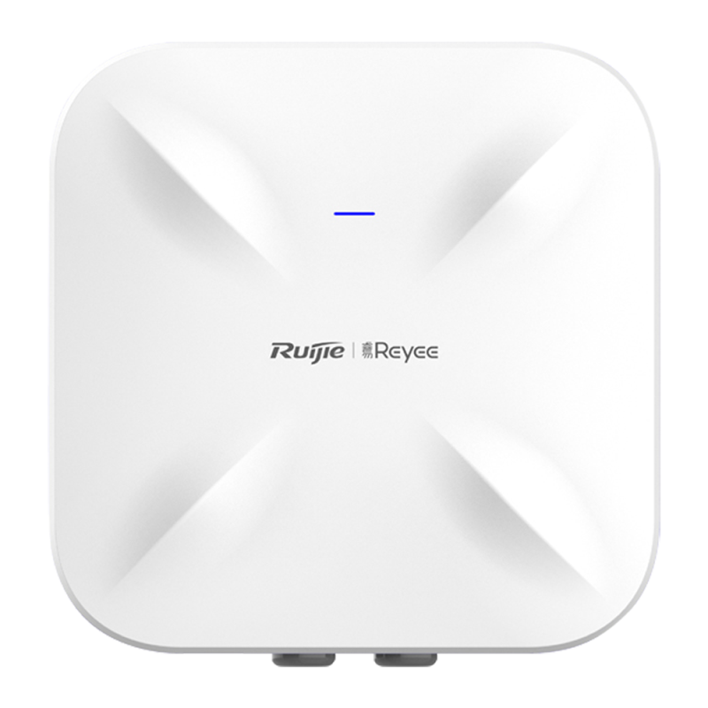 Reyee - Omnidirektionaler-AP Wi-Fi 6 - Geeignet für den Außenbereich IP68 - Unterstützt 802.11a/b/g/n/ac/ax - Übertragungsrat