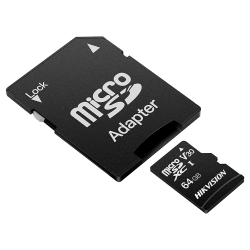 Speicherkarte mit Hikvision-Adapter - Kapazität 64 GB -...