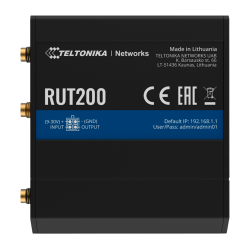 Teltonika Router 4G Industriell - 2 Ethernet-Anschlüsse...