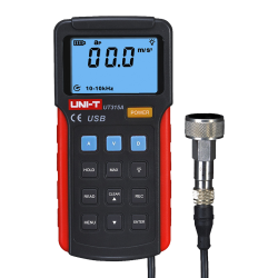 Vibration meter - Measures accelerations, velocities and...
