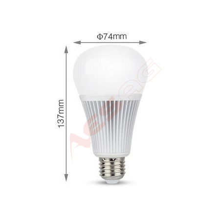 Synergy 21 LED Retrofit E27 9W RGB-WW (RGB-CCT) Lampe mit Funk und WLAN *Milight/Miboxer* - 149923 - 1