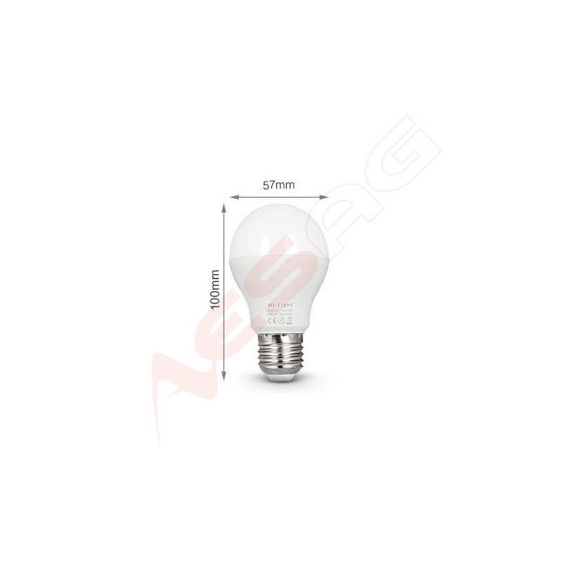 Synergy 21 LED Retrofit E27 6W RGB-WW Lampe mit Funk und WLAN *Milight/Miboxer* - 149924 - 1