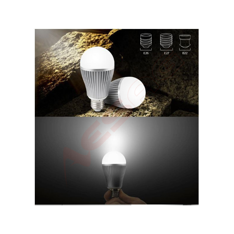 Synergy 21 LED Retrofit E27 9W dual white (CCT) lamp with radio Milight/Miboxer* - 158716 - 1