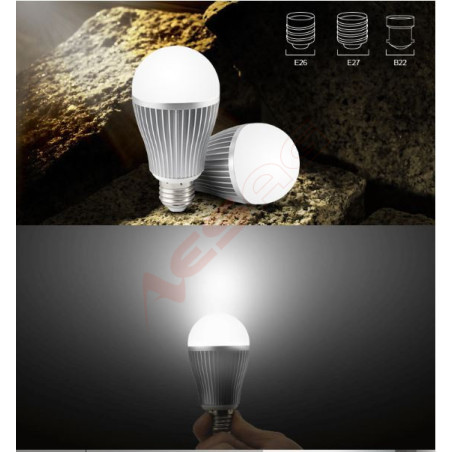 Synergy 21 LED Retrofit E27 9W dual white (CCT) lamp with radio Milight/Miboxer* - 158716 - 1