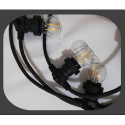 Synergy 21 LED Retrofit E27 drop lamp G45 ww 0.5 watt for light chain Synergy 21 LED - Artmar Electronic & Security AG