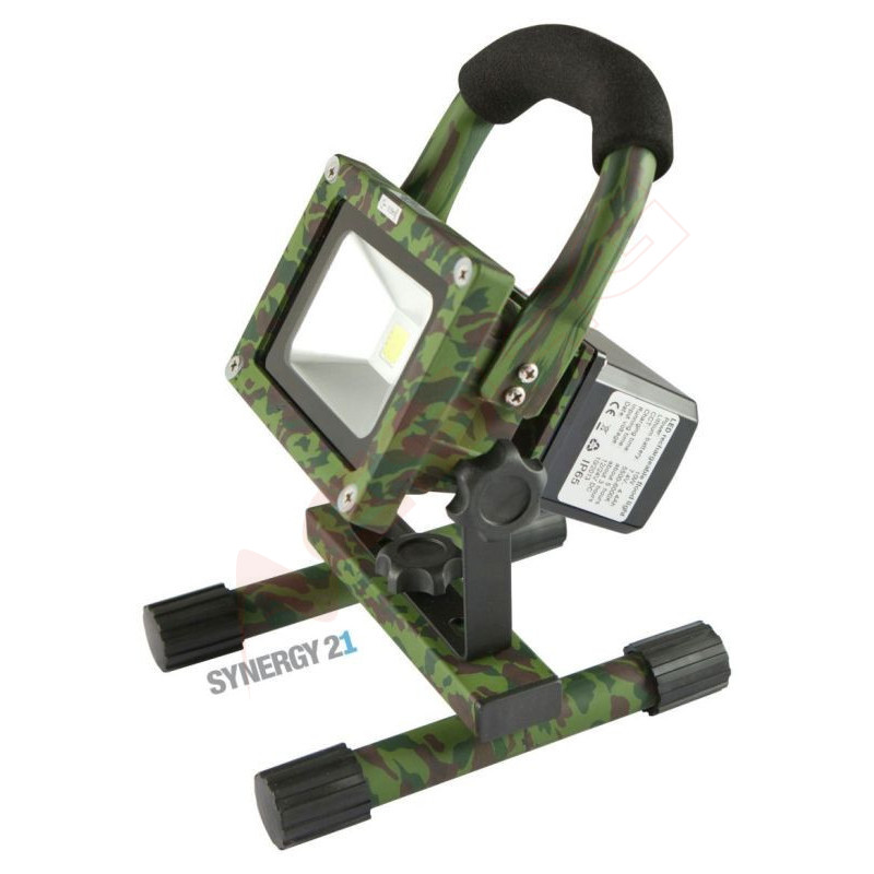 Synergy 21 LED AKKU Baustrahler 10W camouflage Synergy 21 LED - Artmar Electronic & Security AG