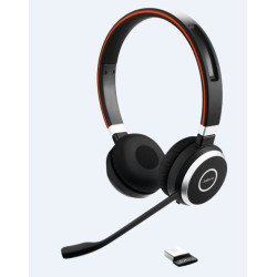 Jabra Evolve 65 Headset Duo USB / Bluetooth MS with charger Jabra - Artmar Electronic & Security AG