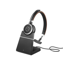 Jabra Evolve 65 Headset Mono USB / Bluetooth mit Ladegerät Jabra - Artmar Electronic & Security AG 
