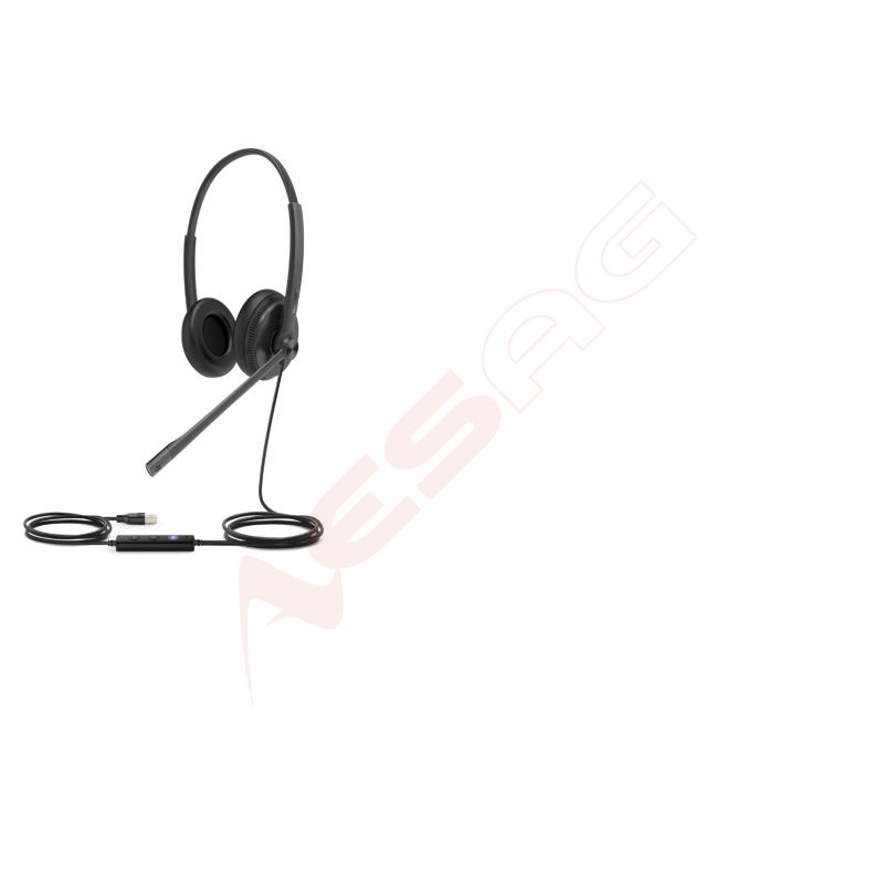 Yealink Headset UH34 Dual UC Yealink Headsets - Artmar Electronic & Security AG 