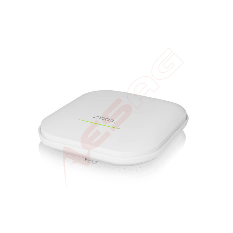 Zyxel Wireless AP WIFI6E &bull AXE5400 &bull 4x4 + 2x2 &bull Indoor &bull 1x 2.5 GbE + 1x 1 GbE PoE at &bull WAX620D-6E &bull