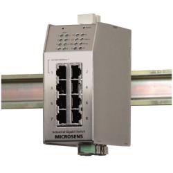 Microsens Profi Line industrial 10port Switch 1x Gigabit Dual, 7x 10/100, 3x SFP, MS650869MX-V2 MICROSENS - Artmar Electronic & 