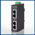 Microsens Entry Line compact PoE+ industrial injector for DIN rail, MS656030 MICROSENS - Artmar Electronic & Security AG