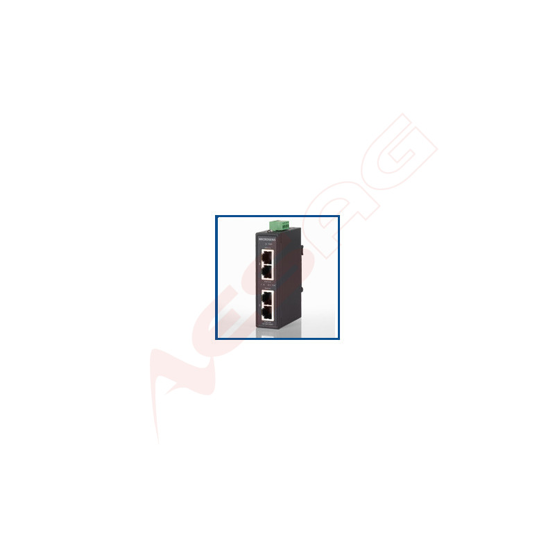 Microsens Entry Line compact PoE+ Industrie Injektor für Hutschiene, MS656030 MICROSENS - Artmar Electronic & Security AG 