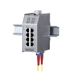 Microsens Profi Line Switch industrial Gigabit, PoE, 1x 10/100/1000Base-T, 7x10/100Base-TX, 3x SFP, MS650869PM-48-V2 MICROSENS -