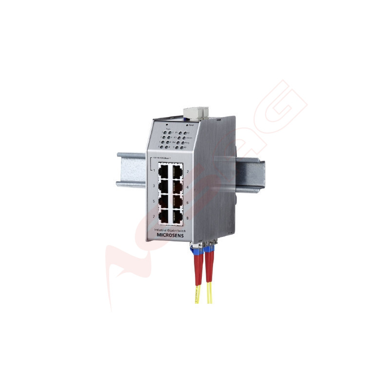 Microsens Profi Line Switch industrial Gigabit, PoE, 1x 10/100/1000Base-T, 7x10/100Base-TX, 3x SFP, MS650869PM-48-V2 MICROSENS -
