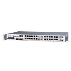Microsens Ruggedized 19" 25 Port Gigabit Ethernet Switch, PoE+, 8xSFP, MS400890MX MICROSENS - Artmar Electronic & Security AG 