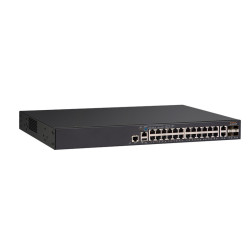 CommScope RUCKUS Networks ICX 7150 Switch 24x 10/100/1000 PoE+ ports 370 Watt, 2x 1G RJ45 uplink-ports, 4x 1G SFP Ruckus Network