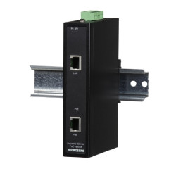 Microsens PoE+ Industrie Injector für Hutschiene, MS657031X MICROSENS - Artmar Electronic & Security AG 