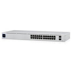 Ubiquiti Unifi Switch / 24 Port / 16x POE+/ 8 Rj45 Gigabit / 120W / 2x 1G SFP / USW-24-POE-EU Ubiquiti - Artmar Electronic & Sec