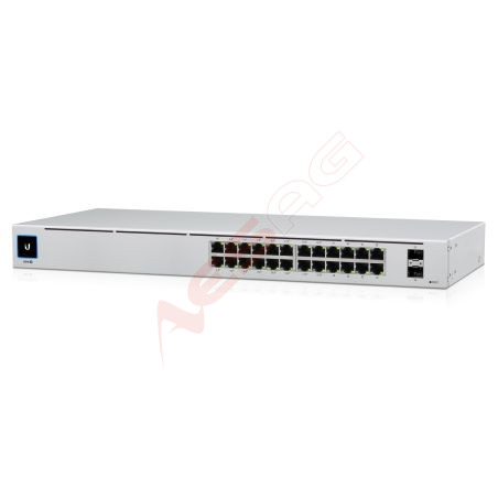 Ubiquiti Unifi Switch / 24 Port / 16x POE+/ 8 Rj45 Gigabit / 120W / 2x 1G SFP / USW-24-POE-EU Ubiquiti - Artmar Electronic & Sec