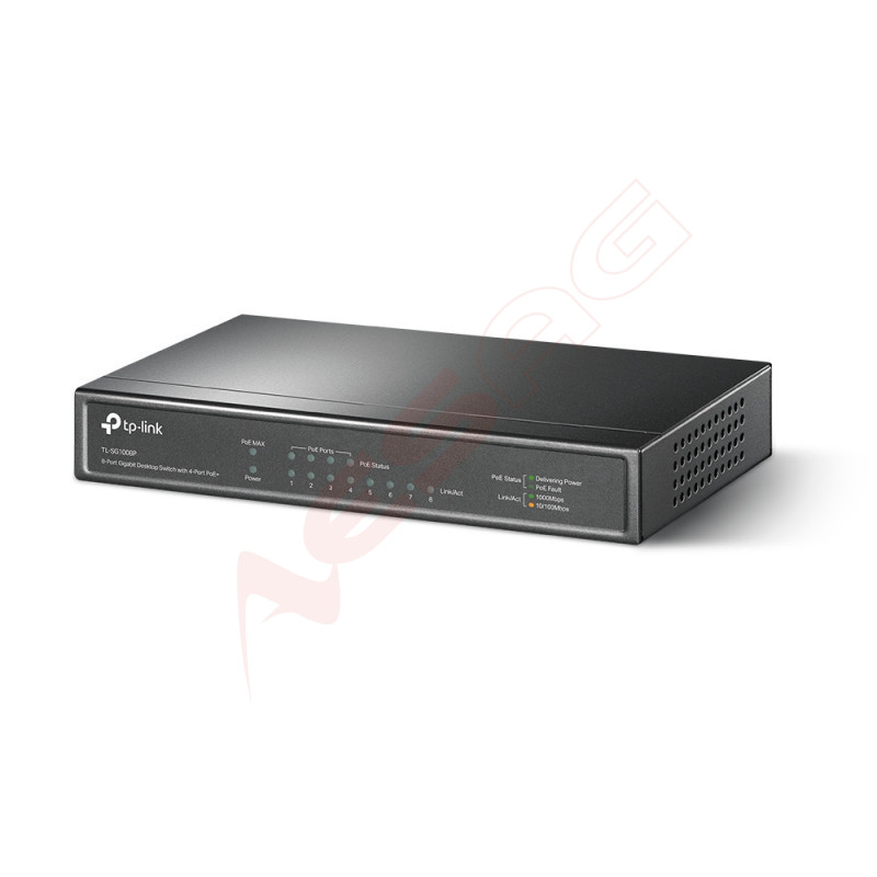 TP-Link - TL-SG1008P - 8-Port Gigabit Desktop Switch with 4-Port PoE TP-Link - Artmar Electronic & Security AG 