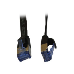 Patchkabel RJ45, CAT6A 500Mhz, 2m, schwarz, U/FTP, flach, AWG32, Synergy 21 Synergy 21 Kabel, Dosen, etc. - Artmar Electronic &