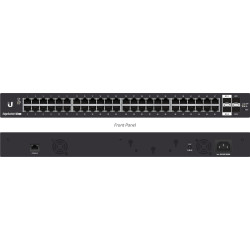 Ubiquiti EdgeSwitch 48 / Lite / 48 Gigabit RJ45 Ports / 2 SFP+ Ports / 2 SFP Ports / 1 Serial Port / ES-48-Lite Ubiquiti - Artma