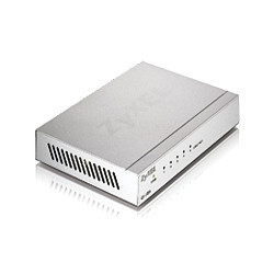 Zyxel Switch unmanaged Layer2 5 Port &bull 5x 1 GbE &bull Desktop &bull Lüfterlos &bull Metallgehäuse &bull GS-105BV3 ZyXEL - Ar