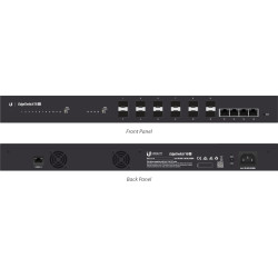 Ubiquiti EdgeSwitch 16 / 12 SFP+ Ports / 4 RJ45-10G / ES-16-XG Ubiquiti - Artmar Electronic & Security AG 