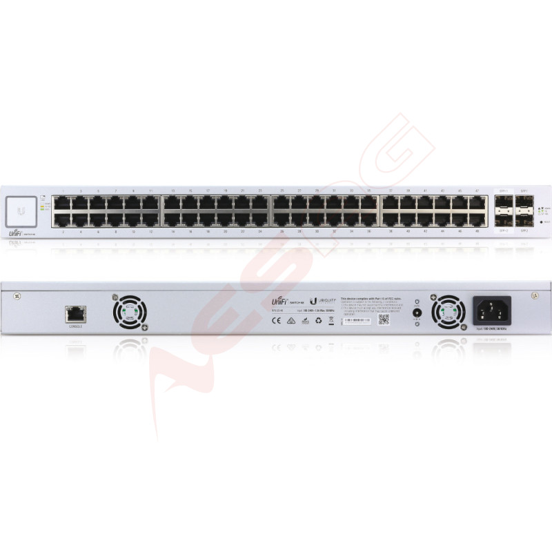 Ubiquiti UniFi Switch / 48 Ports / 2 SFP+ / 2 SFP / US-48 Ubiquiti - Artmar Electronic & Security AG 