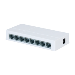 Marken-Fast-Ethernet-Switch - 8 Ports RJ45 -...