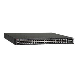 CommScope RUCKUS Networks ICX 7450 Switch 48-port 1 GbE switch bundle includes 4x10G SFP+ uplinks, 2x40G QSFP+ Ruckus Networks -