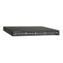 CommScope RUCKUS Networks ICX 7450 Switch 48-port 1 GbE SFP fiber switch bundle includes 4x10G SFP+ uplinks, 2x40G QSFP+ Ruckus 