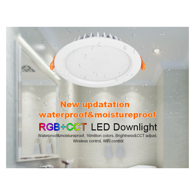 Synergy 21 LED Panel Rund 15W RGB-WW mit Funk und WLAN IP54 *Milight/Miboxer* - 147980 - 5