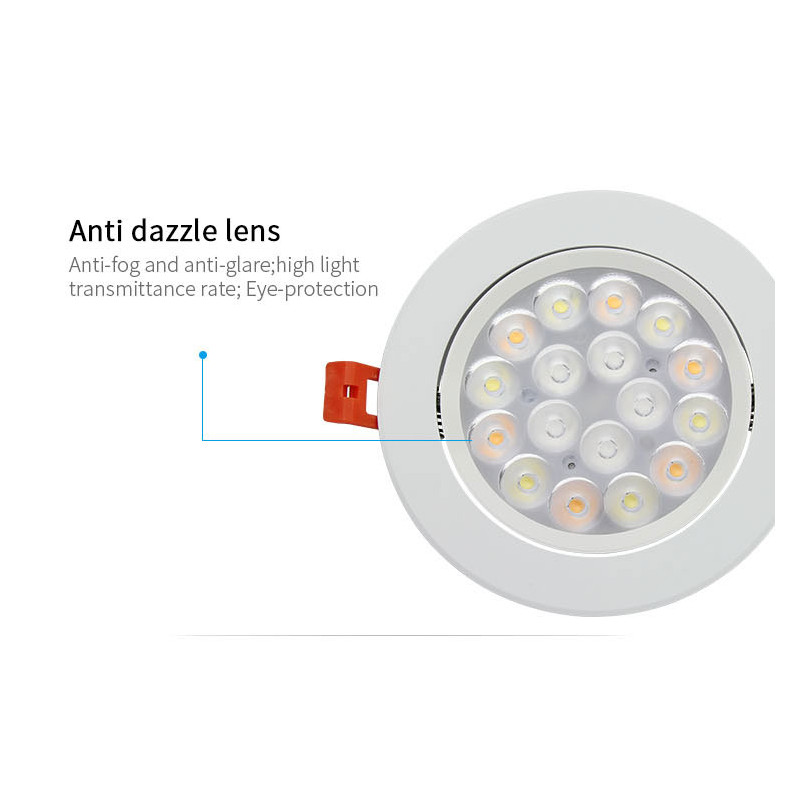 Synergy 21 LED Panel Round 9W RGB-WW with radio and WLAN pivoting*Milight/Miboxer* - 148144 - 6