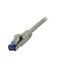 Patchkabel RJ45, CAT6A 500Mhz, 1.5m, grau, S-STP(S/FTP), AWG26, LSZH, Synergy 21 - 86673 - 1