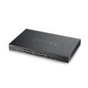 Zyxel Switch smart managed Layer2 28 Port &bull 24x 1 GbE &bull 4x SFP+ &bull 19" &bull Lüfterlos &bull NebulaFlex &bull XGS1