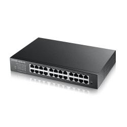 Zyxel Switch smart managed Layer2 24 Port &bull 24x 1 GbE &bull PoE Budget 130 Watt &bull 12x PoE at &bull 19 &bull GS1900-24EP 