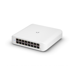 Ubiquiti Switch Lite/16 Port/8x POE+/8x RJ45 Gigabit/45W/USW-Lite-16-PoE Ubiquiti - Artmar Electronic & Security AG