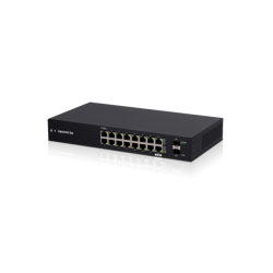 Ubiquiti EdgeSwitch 18 / 16 Gigabit RJ45 Ports / 2 SFP Ports / 1 POE Passthrough / ES-18X 192380 Ubiquiti 1 - Artmar Electronic