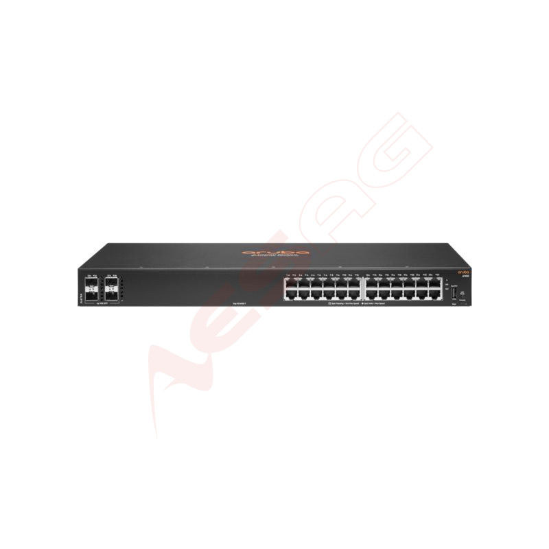 HP Switch 1000Mbit, 24xTP, 4xSFP/SFP+-Slot, 6100-24G-4SFP+, Hewlett Packard - Artmar Electronic & Security AG 