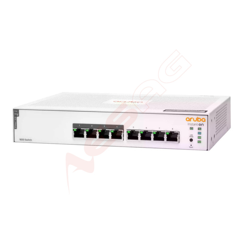 HP Switch 1000Mbit, 8xTP, 1830-8G-65W, POE Hewlett Packard - Artmar Electronic & Security AG 