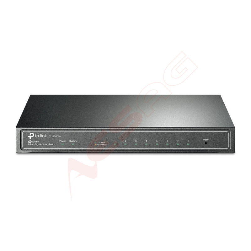 TP-Link - TL-SG2008 - JetStream 8-Port Gigabit Smart Switch PORT TP-Link - Artmar Electronic & Security AG 