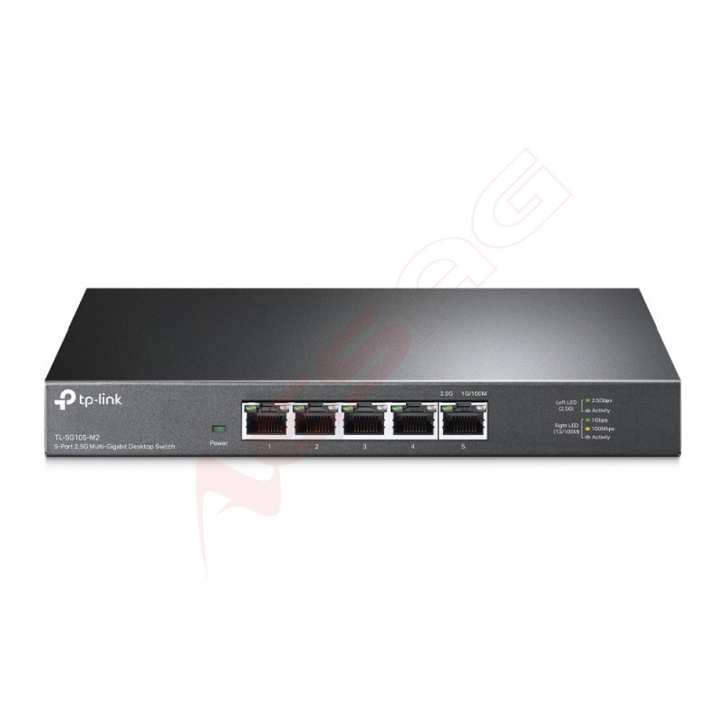 TP-Link - TL-SG105-M2 - 5-Port 2.5G Multi-Gigabit Desktop Switch TP-Link - Artmar Electronic & Security AG 