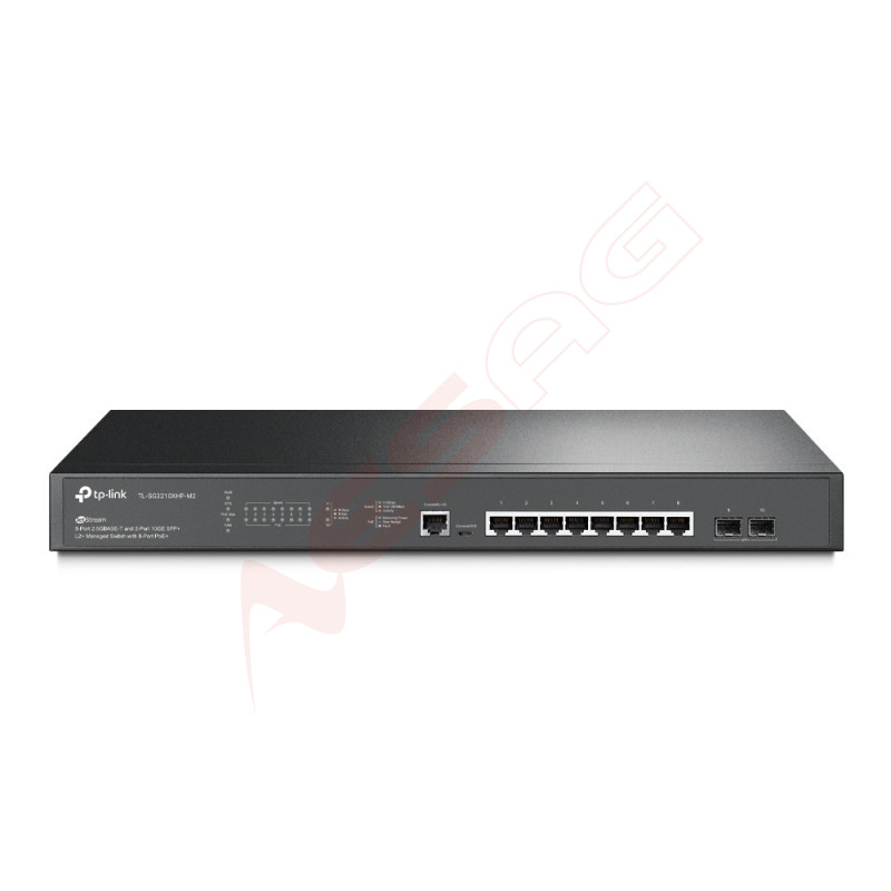 TP-Link - TL-SG3210XHP-M2 - JetStream 8-Port 2.5GBASE-T and 2-Port 10GE SFP+ TP-Link - Artmar Electronic & Security AG 