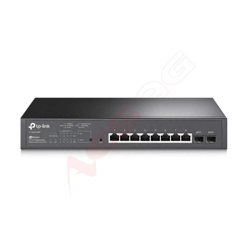 TP-Link - TL-SG2210MP - JetStream? 10-Port Gigabit Smart Switch 209693 TP-Link 1 - Artmar Electronic & Security AG 