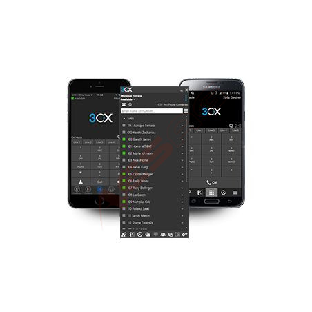 3CX Perpetual PBX Enterprise - 32SC inkl. 12 Monate Maintenance 3CX - Artmar Electronic & Security AG