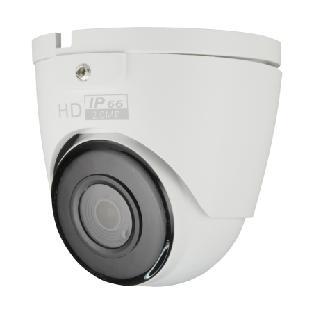 Dome camera Range 1080p ECO - 4 in 1 (HDTVI / HDCVI / AHD / CVBS) - 1/2.7" SmartSens© SC2235+FM8536E - Lens 2.8 mm - IR LEDs - 1